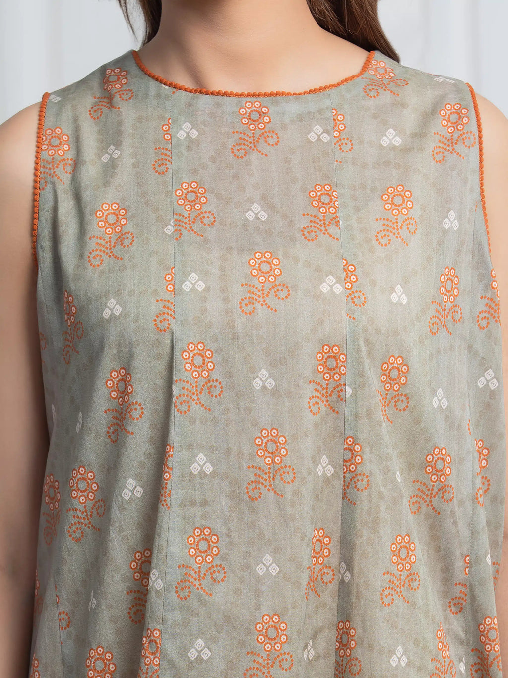Printed Lawn Suit - EWU6A1-36853-3P