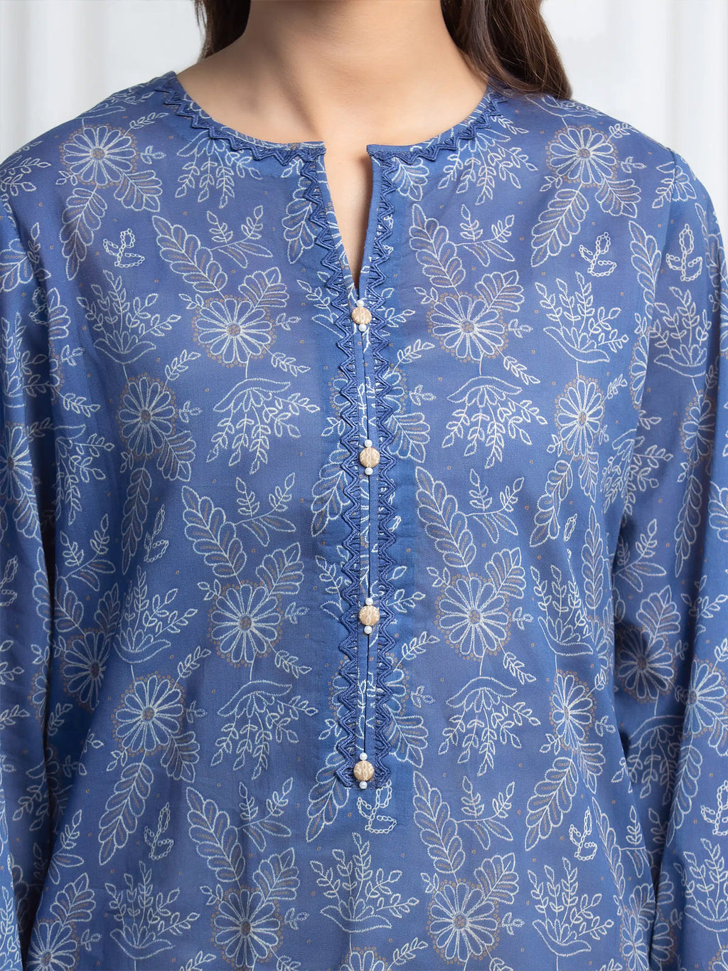 Printed Lawn Suit - EWU6A1-36862-3P