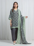 Printed Lawn Suit - EWU6A1-36845-3P