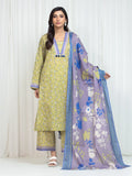 Printed Lawn Suit - EWU6A1-36753-3P