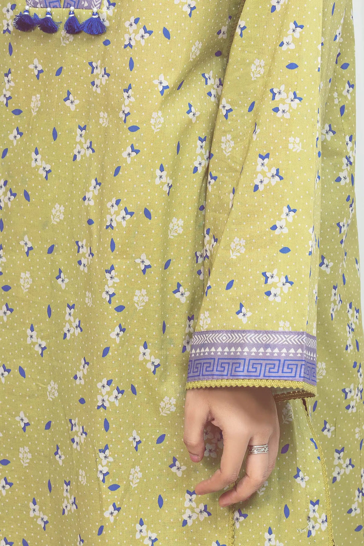 Printed Lawn Suit - EWU6A1-36753-3P