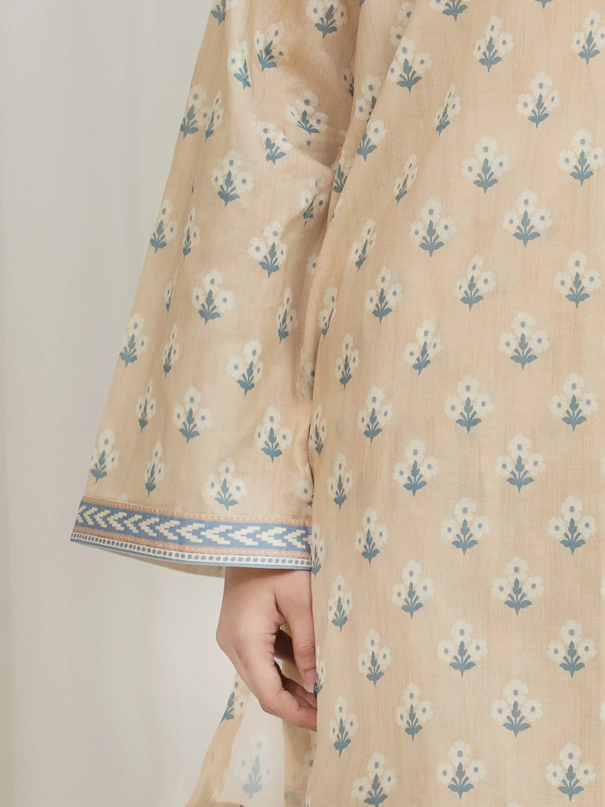 Printed Lawn Suit - EWU6A1-36751-3P