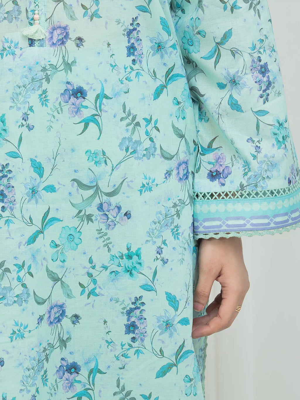 Printed Lawn Suit - EWU6A1-36674-3P