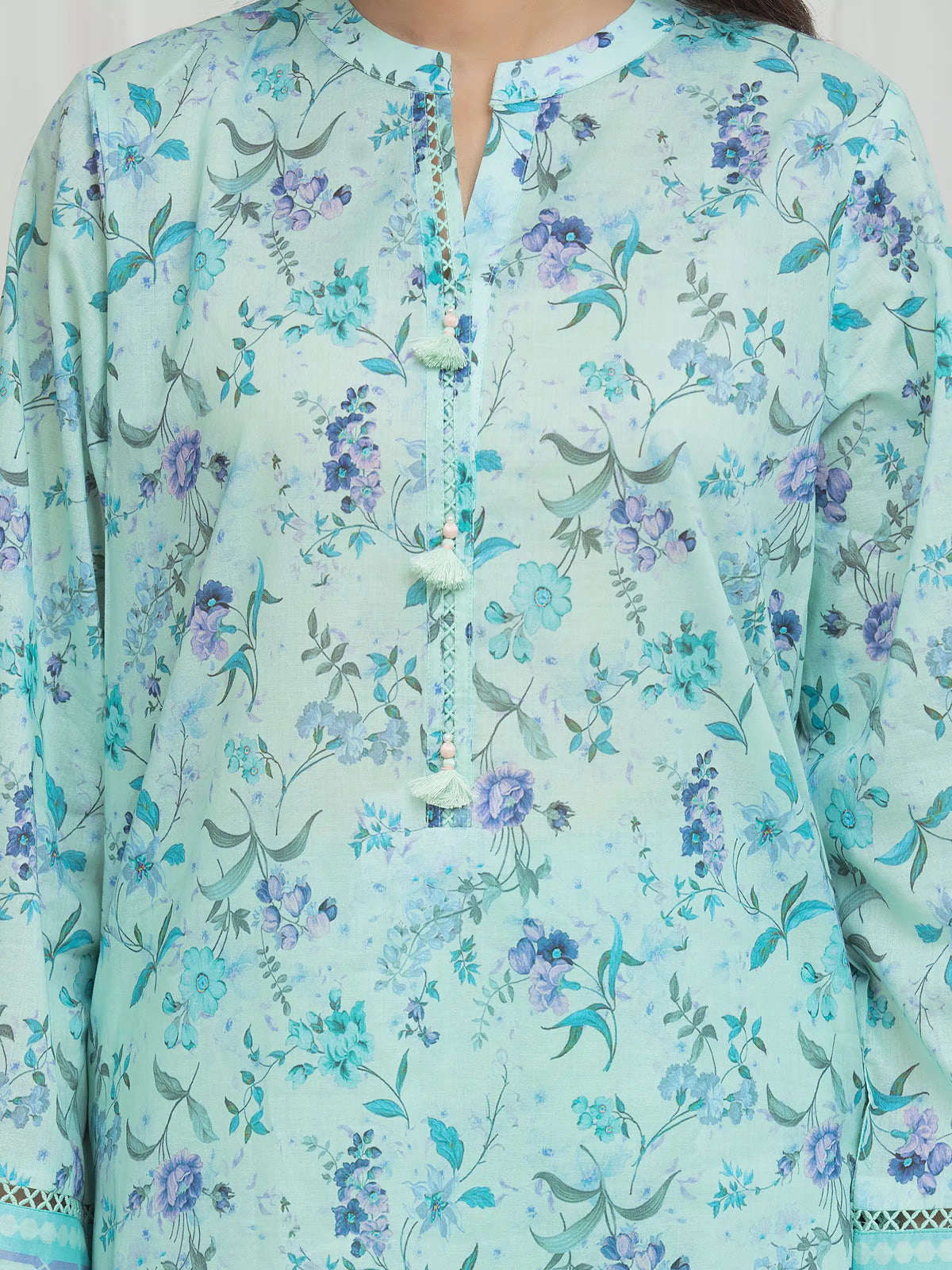 Printed Lawn Suit - EWU6A1-36674-3P