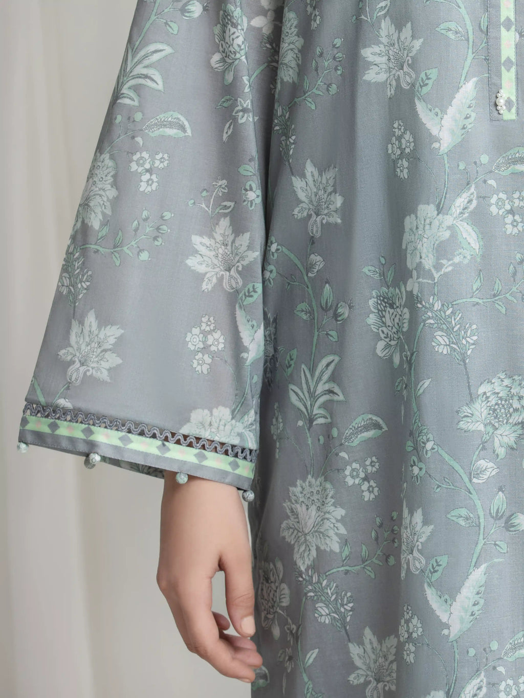 Printed Lawn Suit - EWU6A1-36726-3P