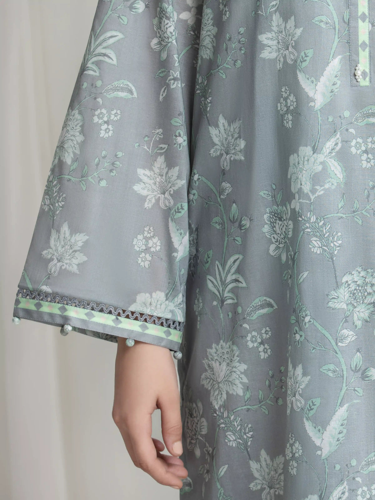 Printed Lawn Suit - EWU6A1-36726-3P