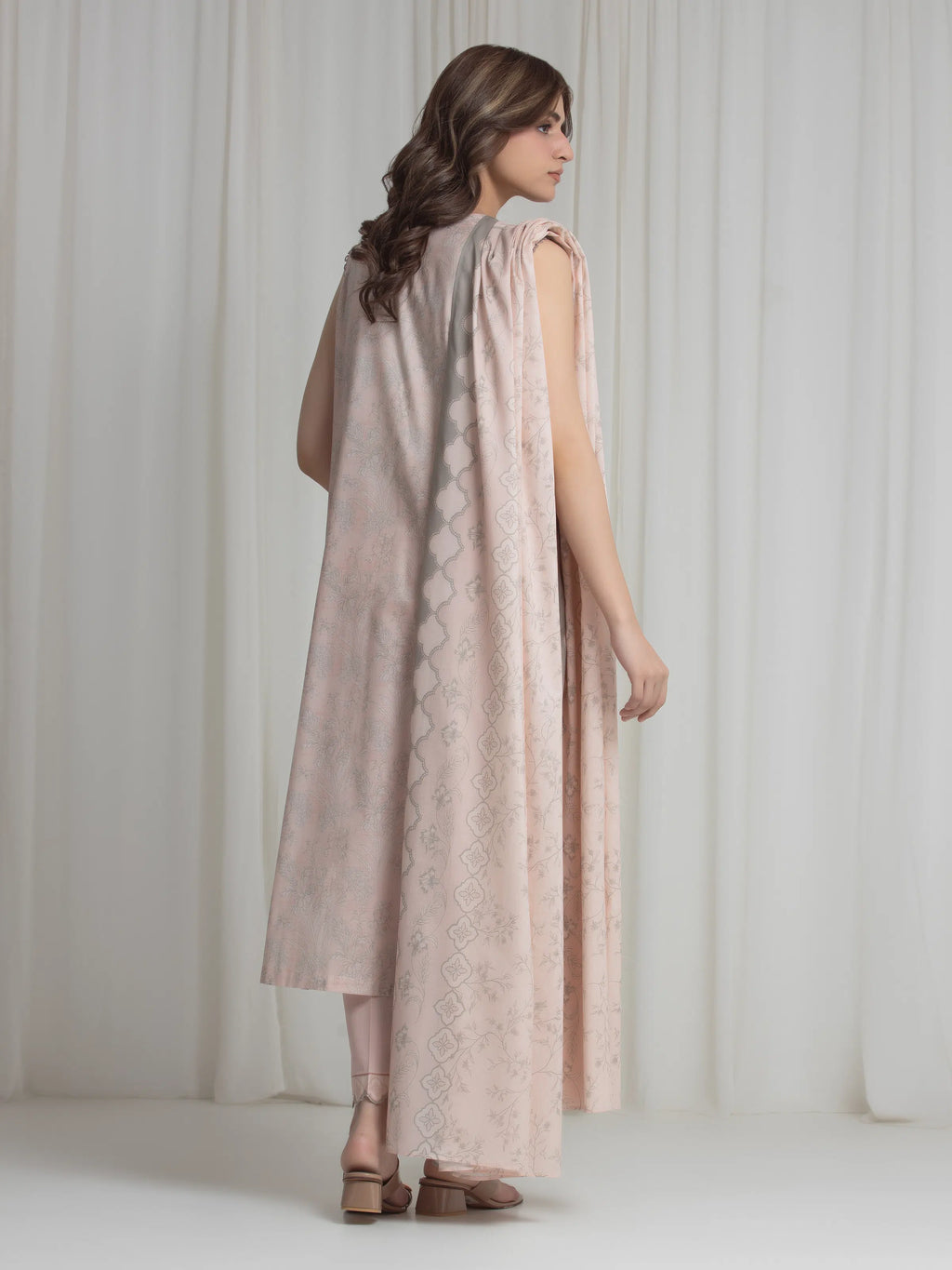 Printed Lawn Suit - EWU6A1-36729-3P