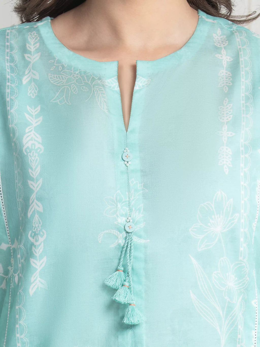 Printed Lawn Suit - EWU6A1-36733-3P