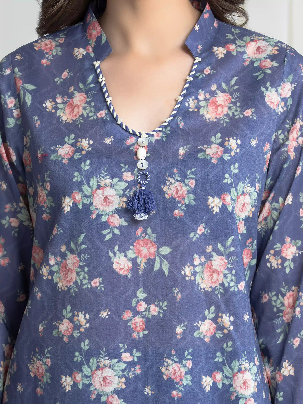 Printed Lawn Suit - EWU6A1-36732-3P