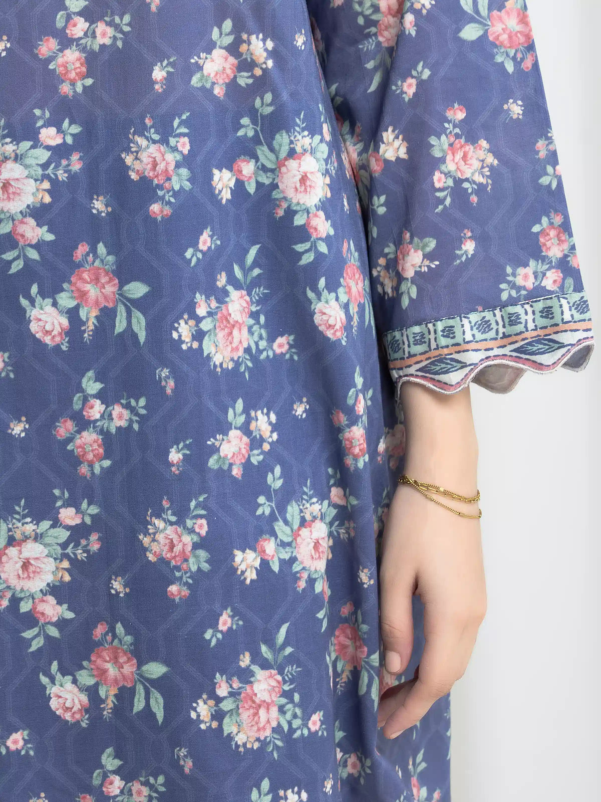 Printed Lawn Suit - EWU6A1-36732-3P