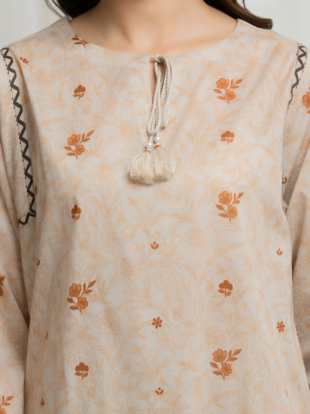 Printed Lawn Suit - EWU6A1-36685-3P