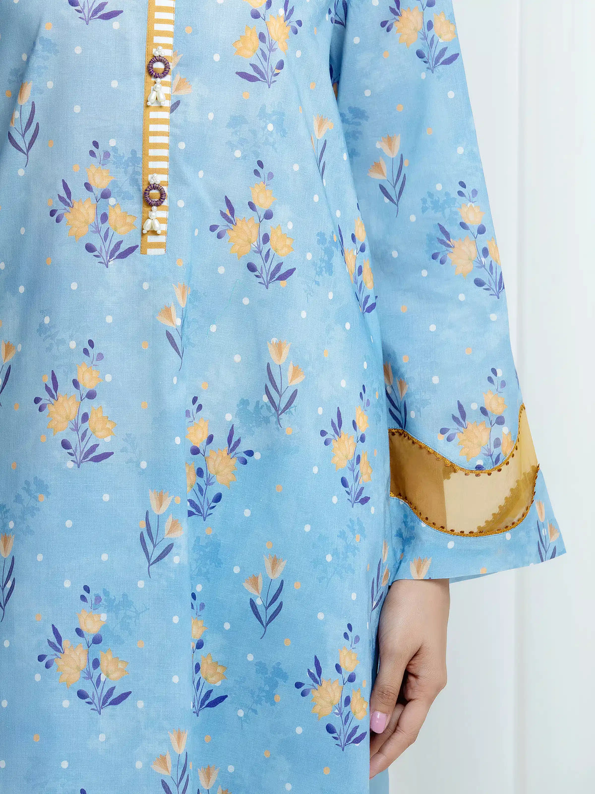 Printed Lawn Suit - EWU6A1-36695-3P