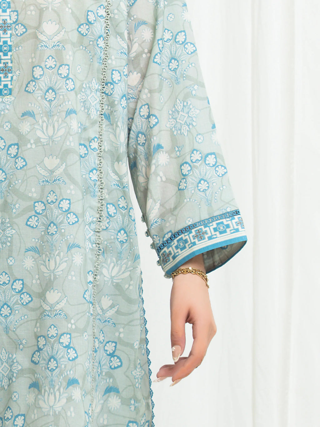 Printed Lawn Suit - EWU6A1-36711-3P