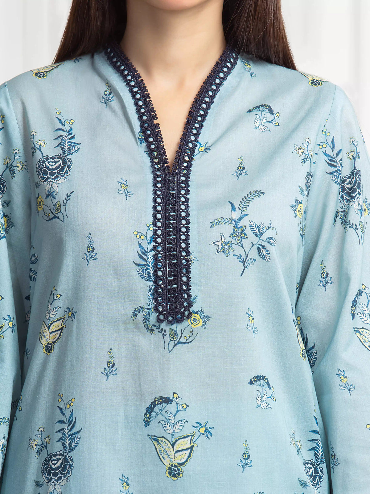 Printed Lawn Suit - EWU6A1-36708-3P