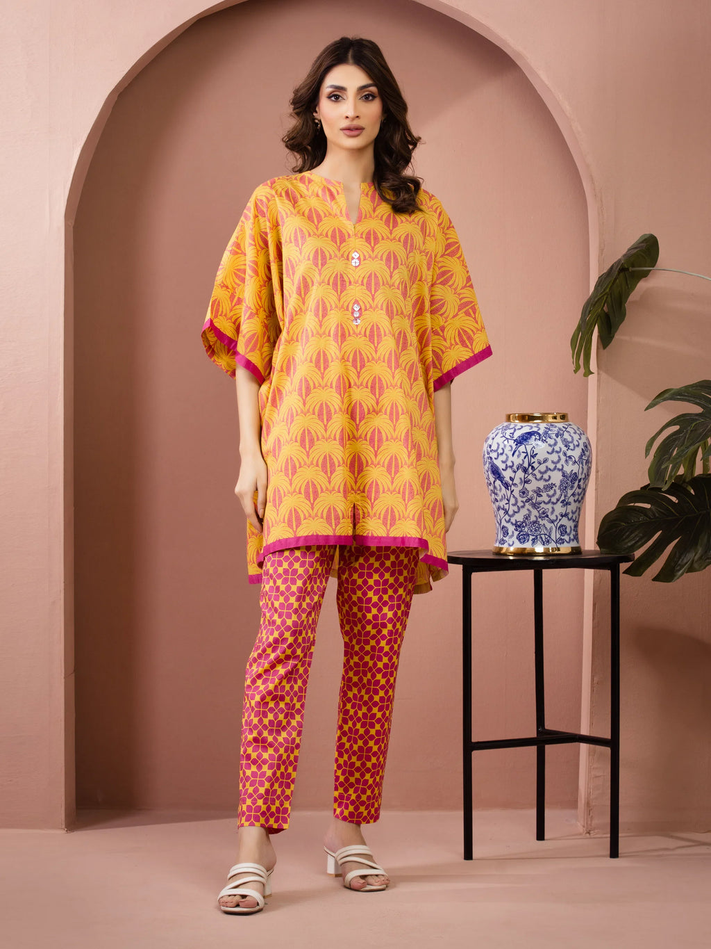 Printed Lawn Shirt Trouser - EWU6A1-36806ST