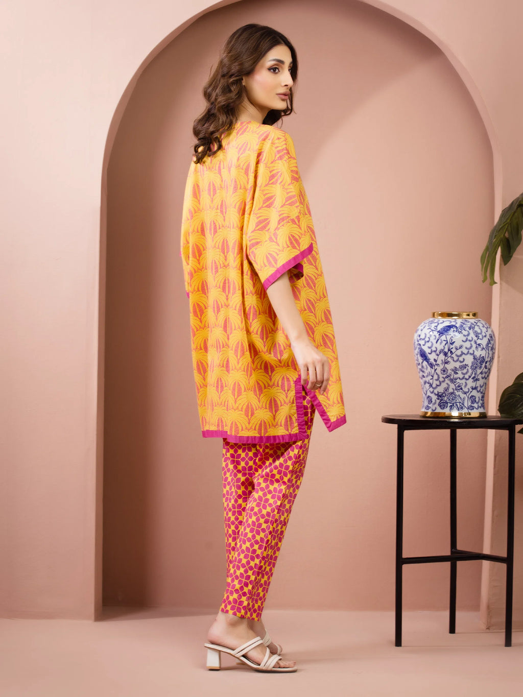 Printed Lawn Shirt Trouser - EWU6A1-36806ST