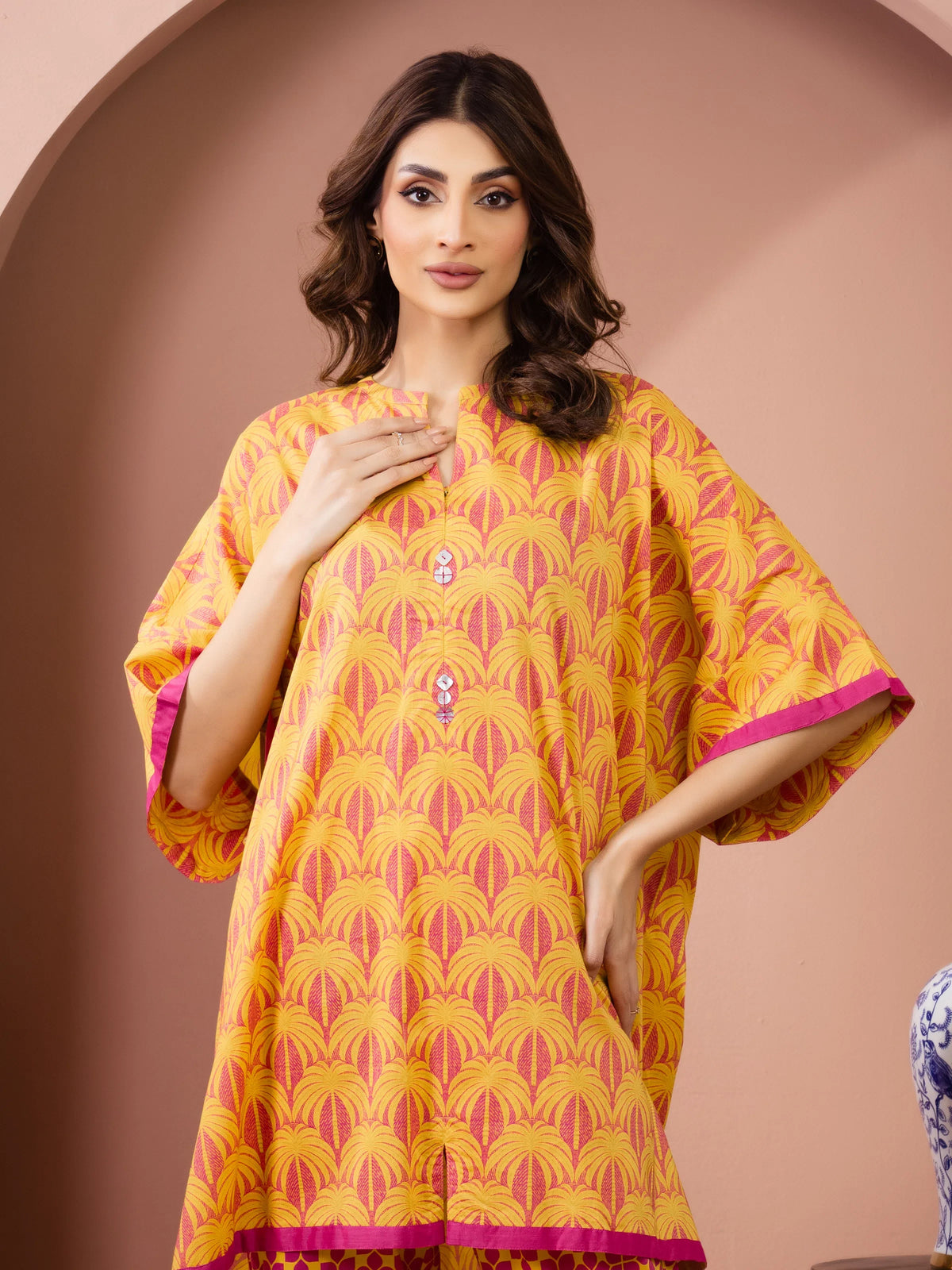 Printed Lawn Shirt Trouser - EWU6A1-36806ST