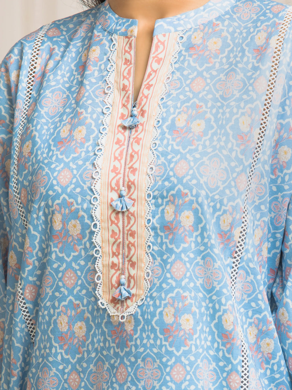 Printed Lawn Suit - EWU6A1-36571-3P