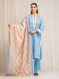 Printed Lawn Suit - EWU6A1-36571-3P