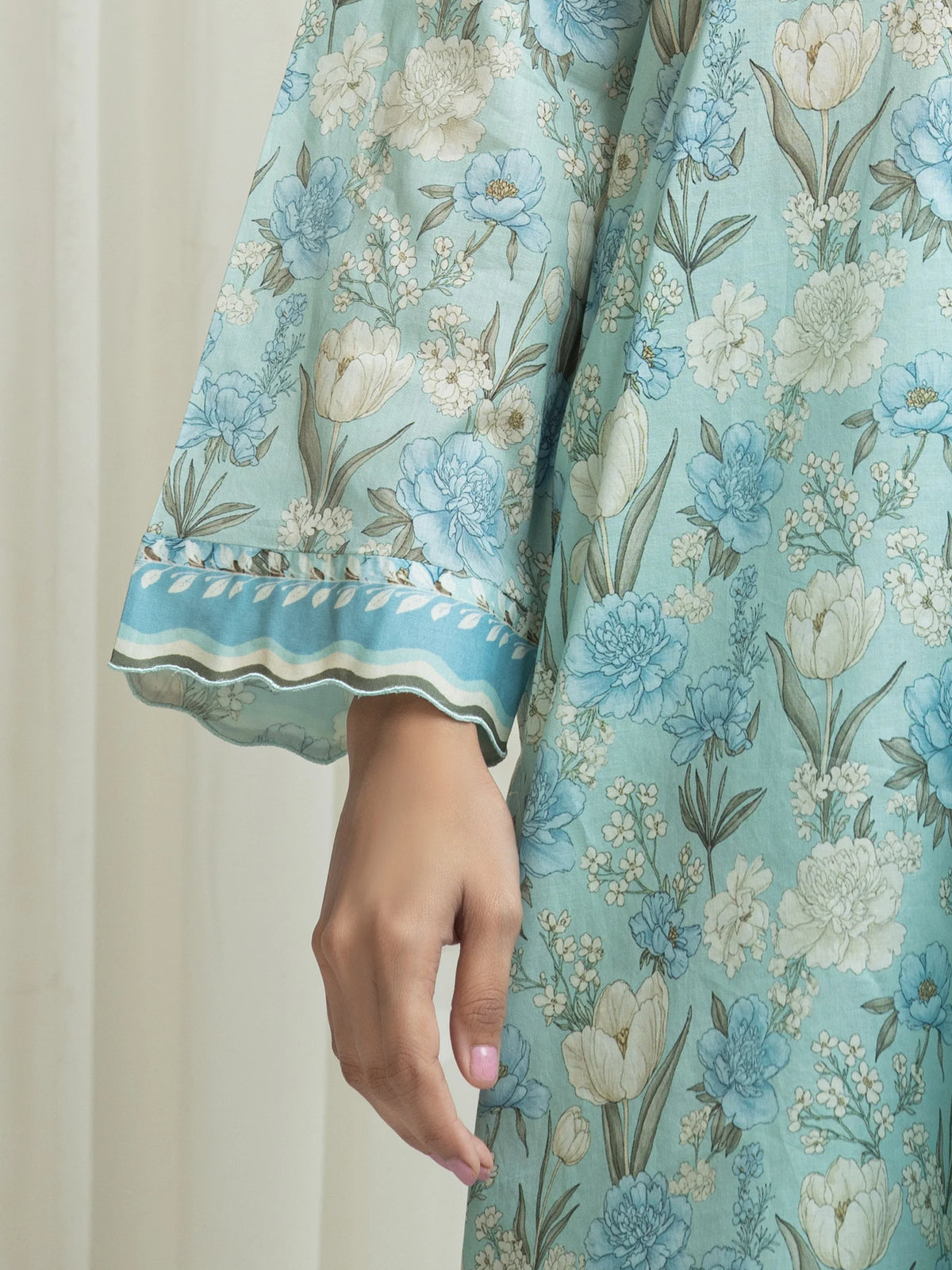 Printed Lawn Suit - EWU6A1-36634-3P