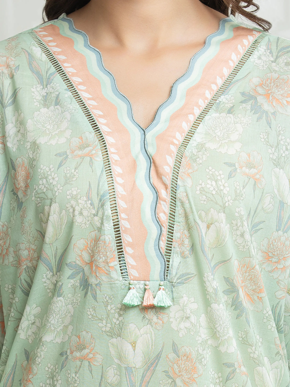 Printed Lawn Suit - EWU6A1-36635-3P