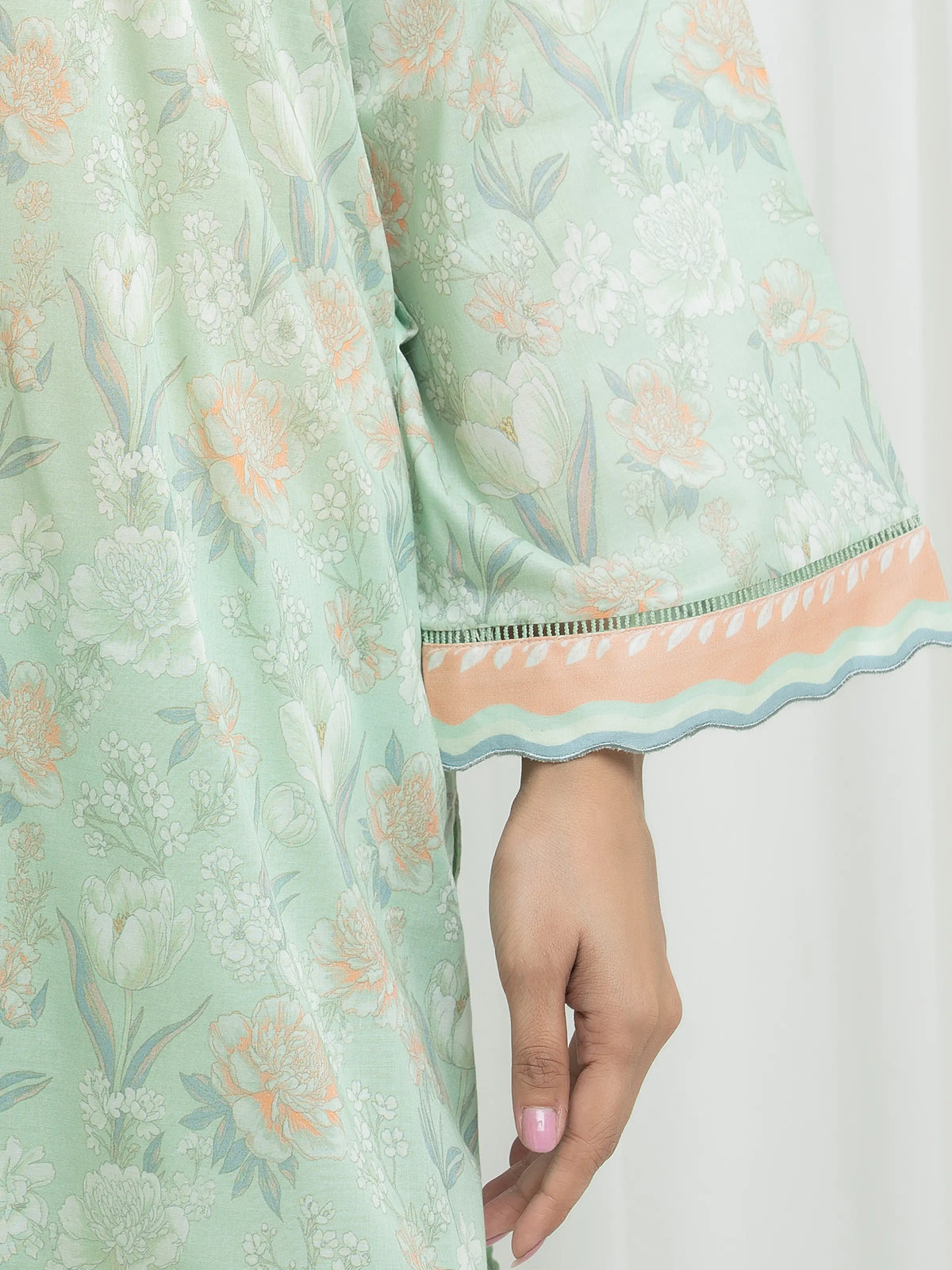 Printed Lawn Suit - EWU6A1-36635-3P