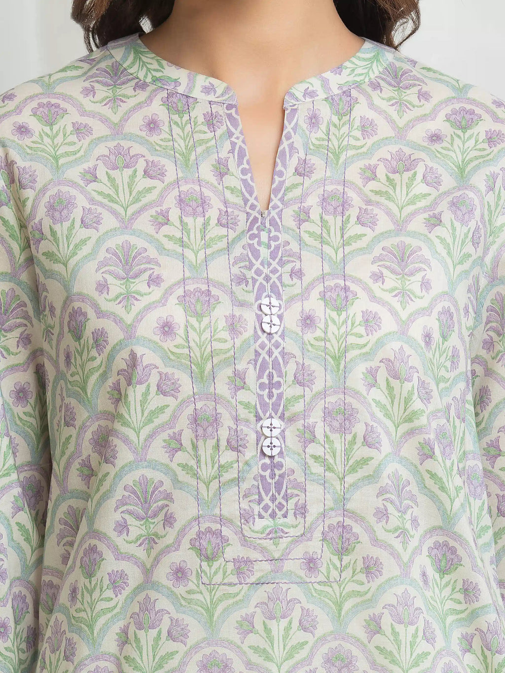 Printed Lawn Suit - EWU6A1-36703-3P