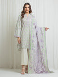 Printed Lawn Suit - EWU6A1-36703-3P