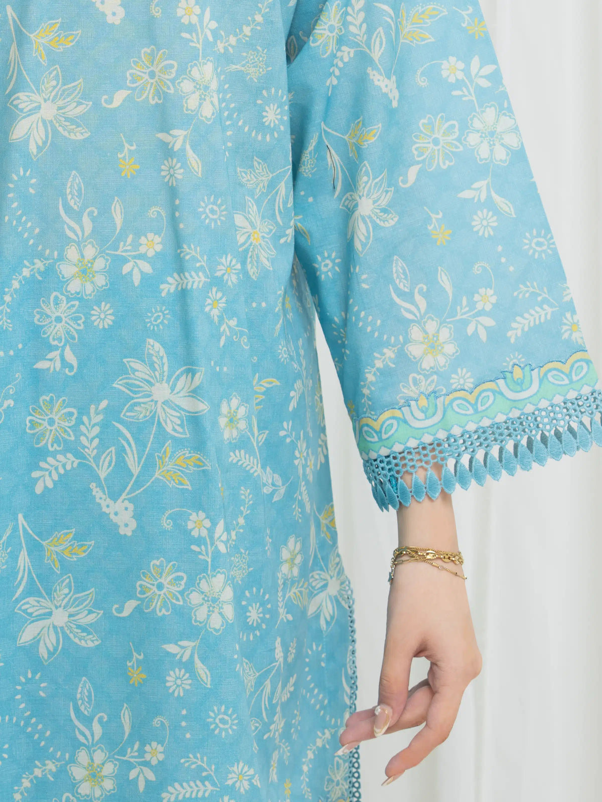 Printed Lawn Suit - EWU6A1-36715-3P