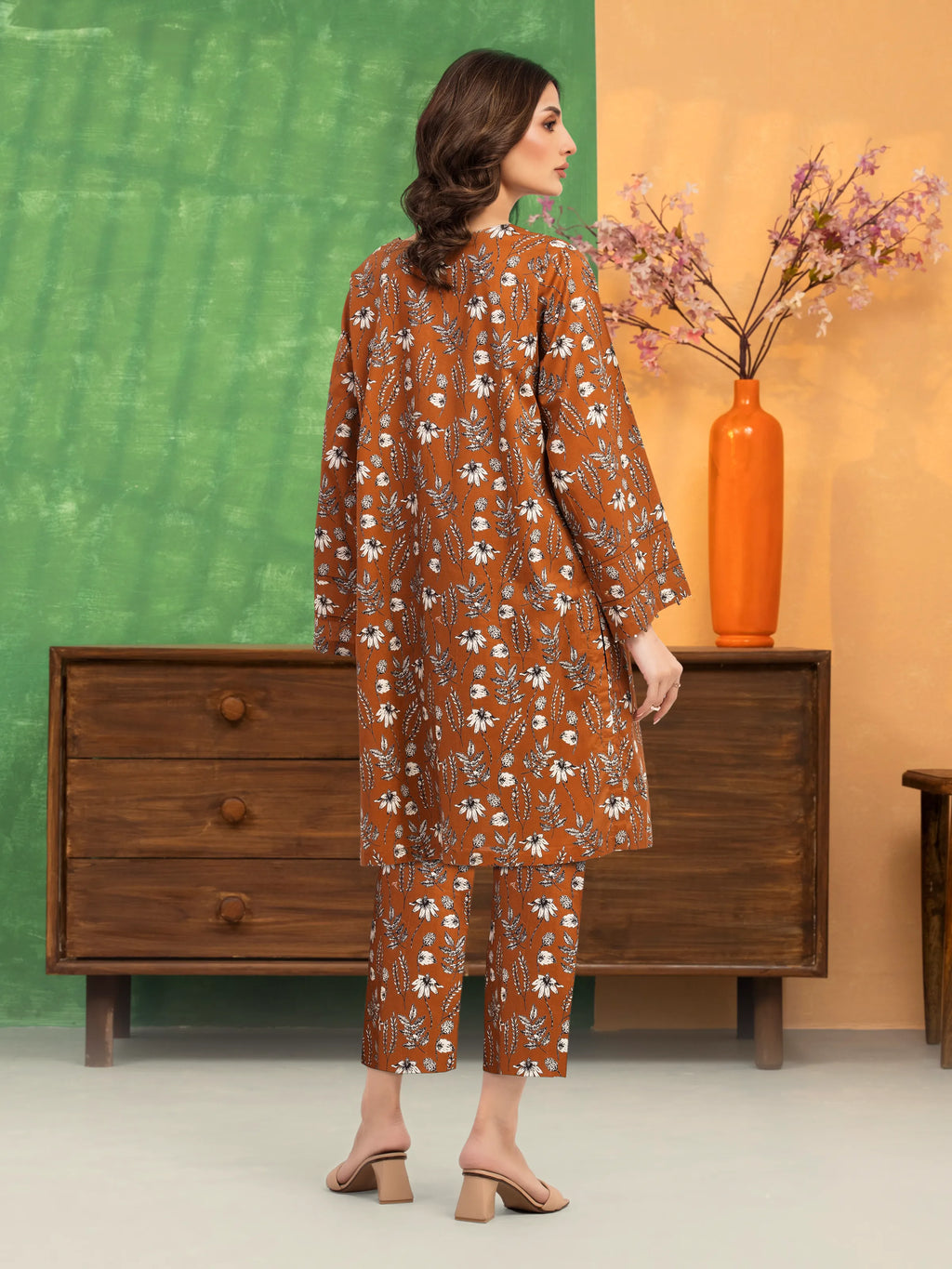 Printed Lawn Shirt Trouser - EWU6A1-36801ST