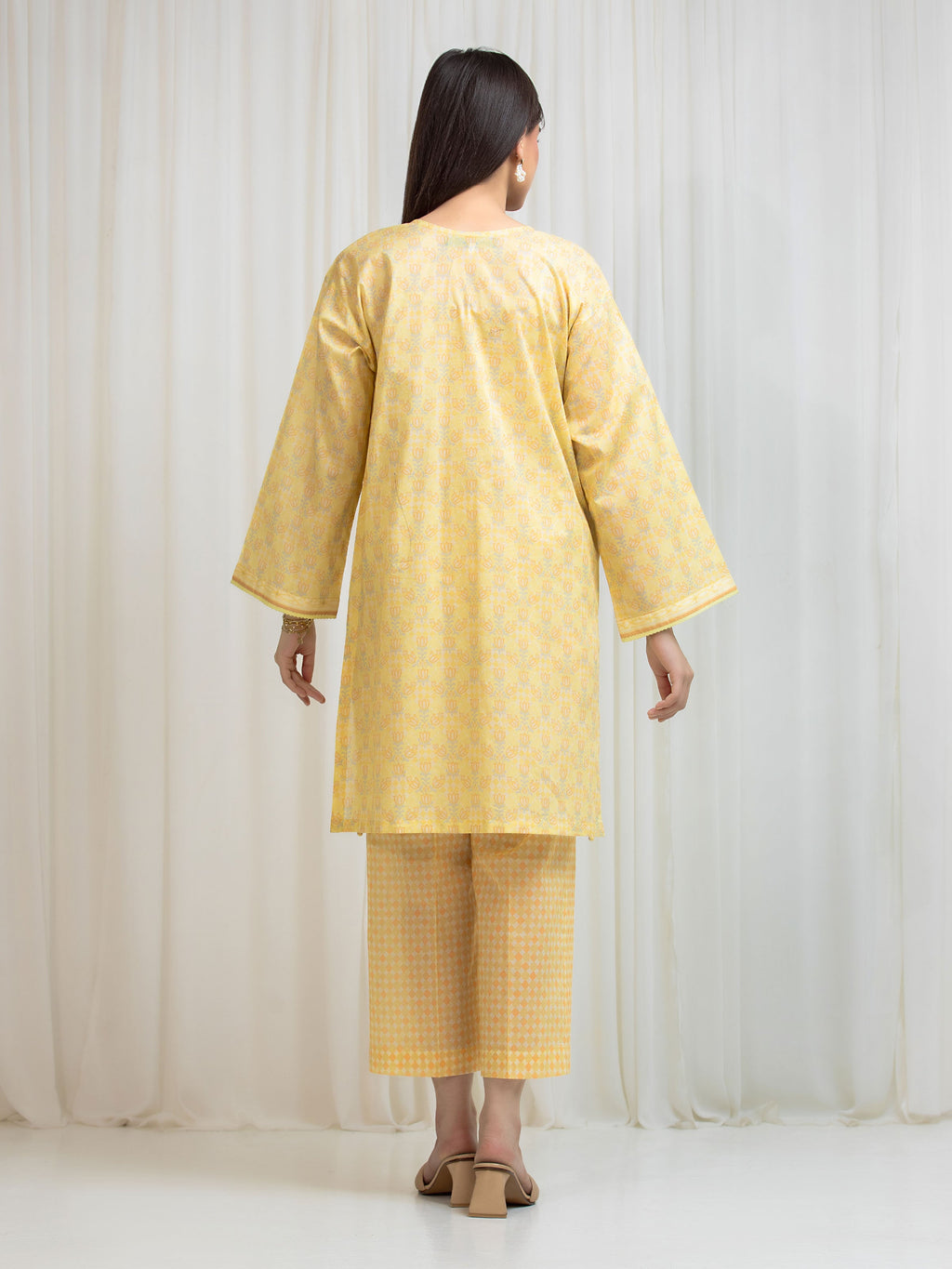 Printed Lawn Shirt Trouser - EWU6A1-36819ST