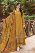 TSS-MB3110 3 Piece Unstitched Embroidered Dhanak Suit