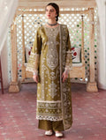3 Piece - Unstitched Fully Embroidered Dhanak Fabric MR-590