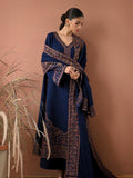 3 Piece Unstitched Embroidered Dhanak Suit BT 2880