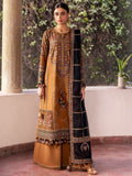 3 Piece Unstitched Embroidered Dhanak Suit JZ-2920