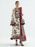 3 Piece Unstitched Embroidered Dhanak Suit HR-3145