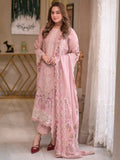 3 Piece Unstitched Embroidered Dhanak Suit AS-2735