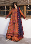 3 Piece Unstitched Embroidered Dhanak Suit