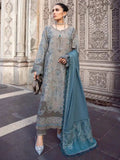 3 Piece Unstitched Embroidered Dhanak Suit
