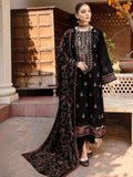 3 Piece Unstitched Embroidered Dhanak Suit