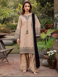 3 Piece Unstitched Embroidered Dhanak Suit BT-2985