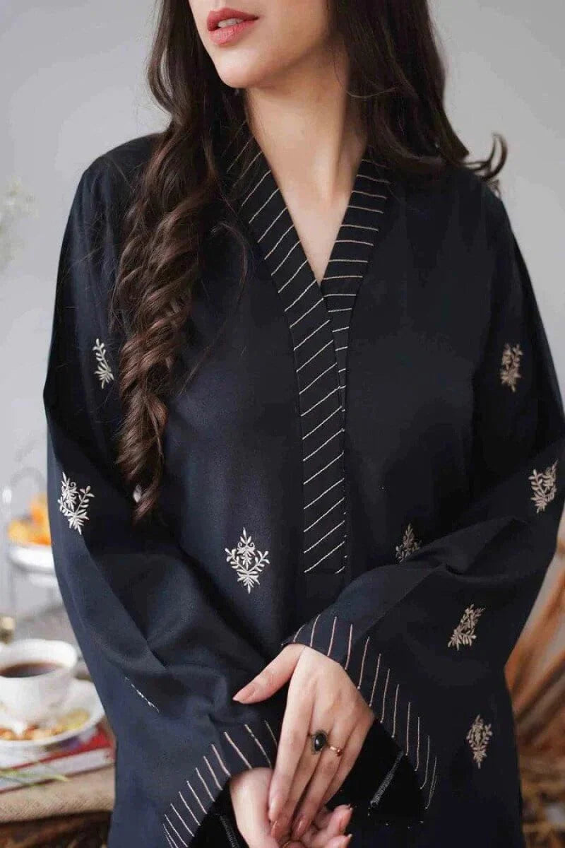TSS-BT1135 3 Piece Unstitched Embroidered Dhanak Suit